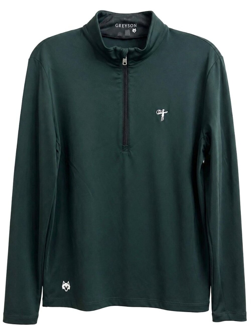 Greyson EUC Hunter Green Golf Club Quarter-Zip